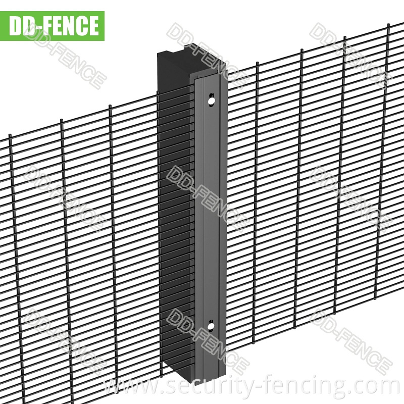 Quality 358 Security Fence for Airport Border Gas Refine Treatment Plant Factory Railway Powder Station